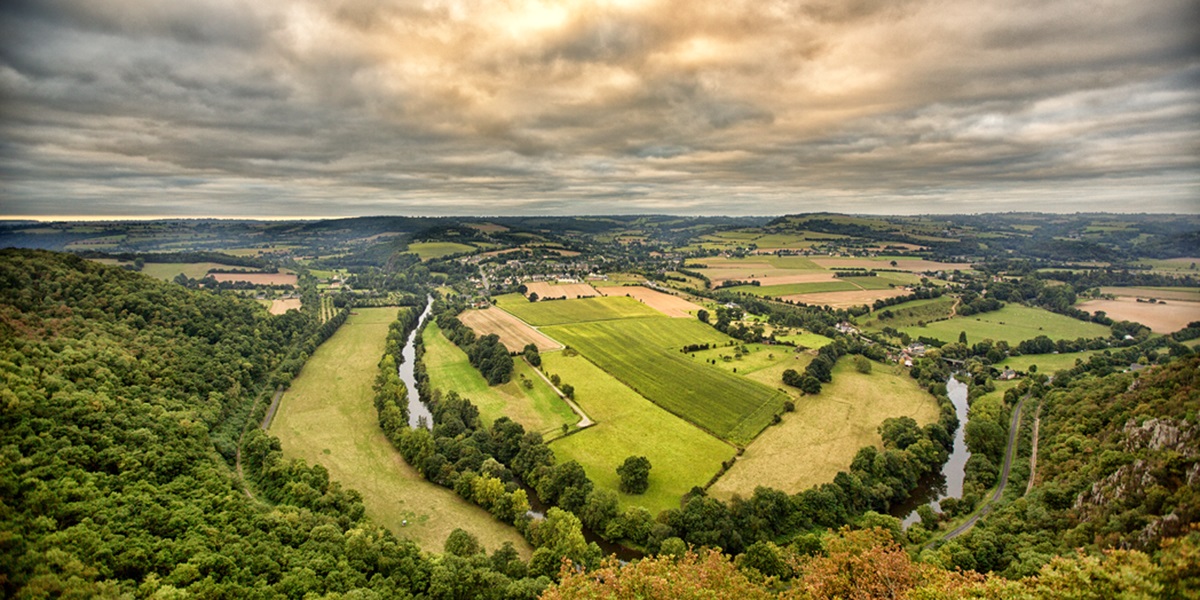 gr tour de la suisse normande carte